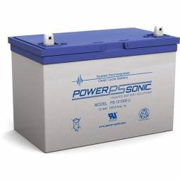 Power Sonic PS-121000U 12 Volt, 100 Ah Sealed Lead Acid Battery
