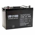 12 Volt, 100 Ah Group 27 AGM Rechargeable Battery