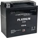 USA-Made Motocross Platinum YTX14L-BS AGM Maintenance Free Battery