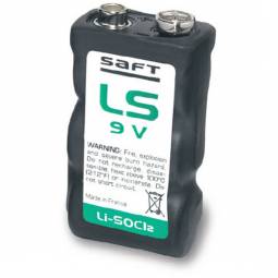Saft LS9V 9 Volt Lithium Battery