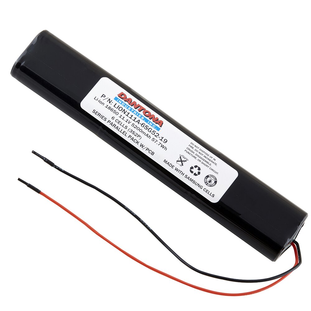 Lithium Ion 11.1V 5200 mAh battery Battery Mart