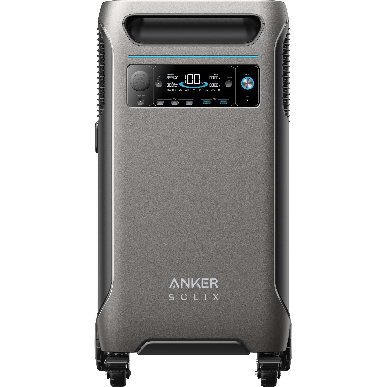 Anker SOLIX F3800 Portable Power Station 3840Wh 6000W Free Shipping Battery Mart