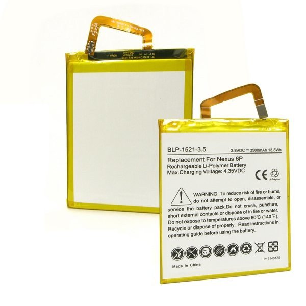 Replacement Google Nexus 6P Cell Phone Battery Battery Mart
