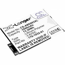 Replacement Amazon Kindle 3 Portable Reader Battery (High Capacity)