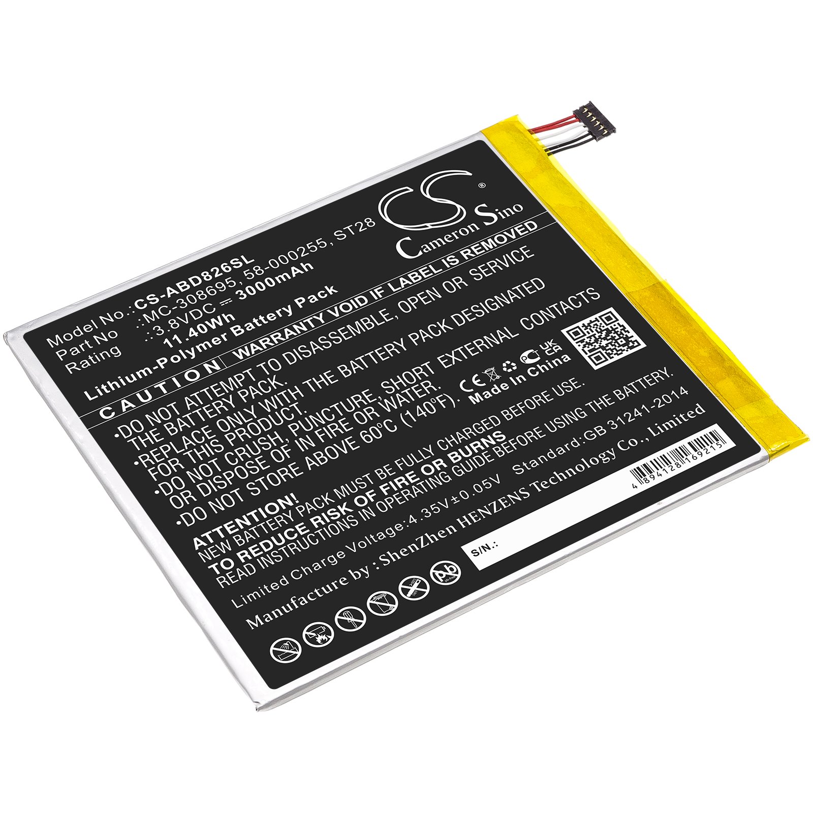 Replacement Amazon Kindle Fire 9th Gen Tablet Battery Battery Mart