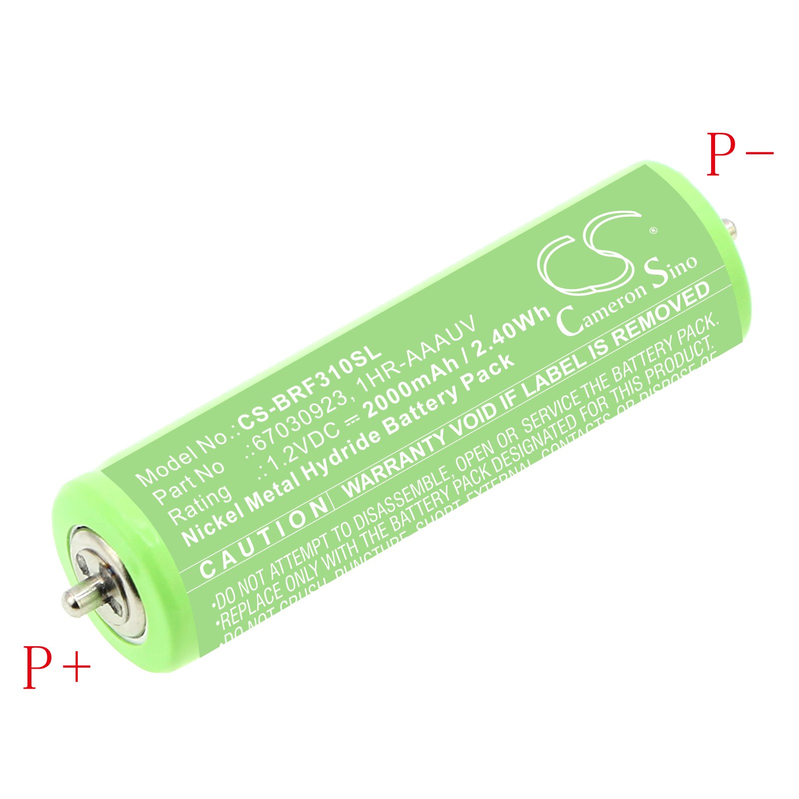 Replacement Braun 25864 Razor Battery Battery Mart