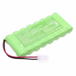 Replacement Cobham C-198336 Alarm System Battery (9.6 Volt, 1500 mAh, NiMH)