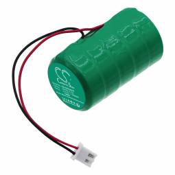Replacement CQR BAT6V-0.33A Alarm System Battery (6V, 330 mAh, NiMH)
