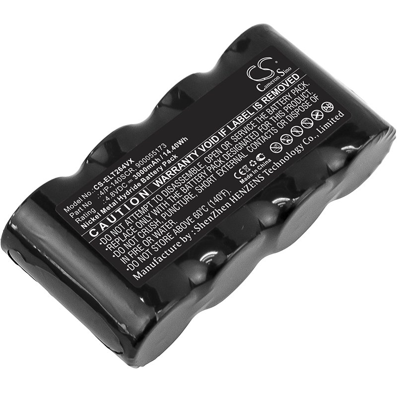 Replacement Electrolux 4/P140SCR Vacuum Battery (4.8 Volt, 3000 mAh, NiMH) Battery Mart