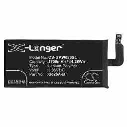 Replacement Google Pixel 5 XL Cell Phone Battery (3.85 Volt, 3700 mAh, Li-Poly)