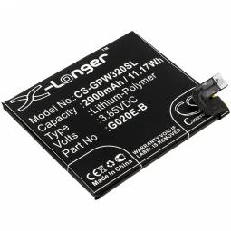 Replacement Google Pixel 3a Cell Phone Battery (3.85 Volt, 2900 mAh, Li-Poly)