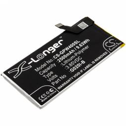 Replacement Google Pixel 4 Cell Phone Battery (3.85 Volt, 2500 mAh, Li-Poly)