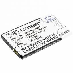 Replacement Honeywell P69NV19 Alarm System Battery (3.8V, 2.8Ah, Li-Poly)