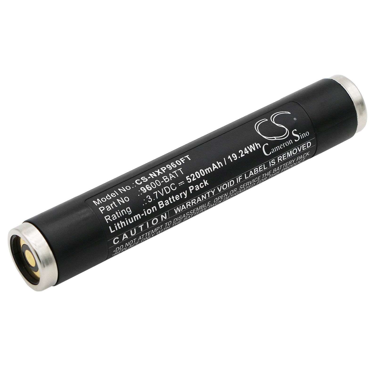 Replacement Nightstick 9600BATT Flashlight Battery (3.7 Volt, 5200 mAh