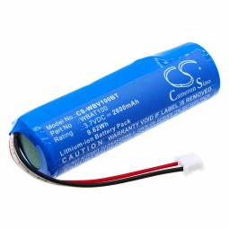 Replacement Videofied WBAT100 Alarm System Battery (3.7 Volt, 2600 mAh, Li-Ion)