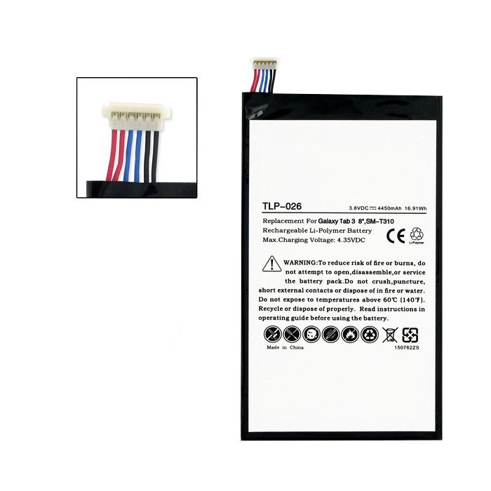 Replacement Tablet Battery for Samsung Galaxy Tab 3 8.0 Battery Mart
