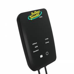 Battery Tender 12 Volt, 8/2 Amp Selectable Battery Charger & Maintainer with Rings and Clips