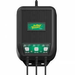 Battery Tender 6/12 Volt, 9 Amp Battery Charger [3 Bank]