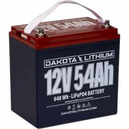 Dakota Lithium Group U1 12 Volt, 54 Ah LiFePO4 Deep Cycle Battery