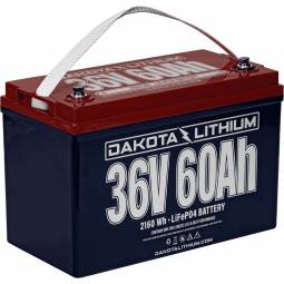 Dakota Lithium 36 Volt, 60 Ah LiFePO4 Group 31 Deep Cycle Battery