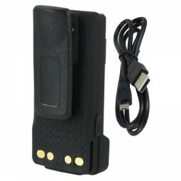 Replacement Motorola PMNN4409 Two-Way Radio Battery with USB Port (7.4V / 2.5Ah / 19.2Wh / Li-Ion)