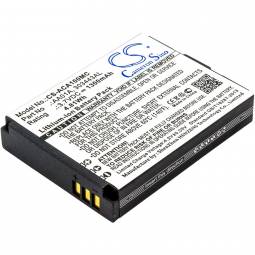 Replacement Activeon 303443AL Camera Battery (3.7 Volt, 1300 mAh, Li-Ion)