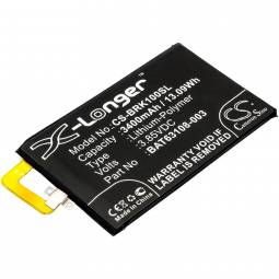 Replacement Blackberry BBB100-1 Cell Phone Battery (3.85 Volt, 3400 mAh, Li-Poly)