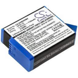 Replacement Gopro SPBL1B Camera Battery (3.85 Volt, 1720 mAh, Li-Ion)