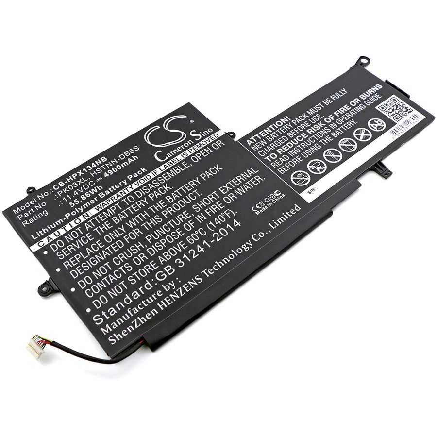 Replacement HP PK03XL Laptop Battery (11.4 Volt, 4900 mAh, Li-Poly