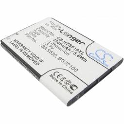 Replacement HTC 35H00152-00M Cell Phone Battery (3.7 Volt, 1500 mAh, Li-Ion)