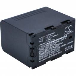 Replacement JVC SSL-JVC50 Camera Battery (7.4 Volt, 4400 mAh, Li-Ion)