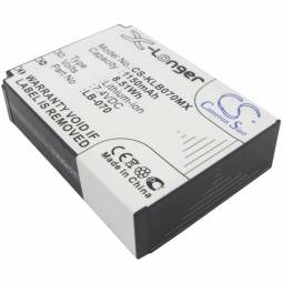 Replacement Kodak LB-070 Camera Battery (7.4 Volt, 1150 mAh, Li-Ion)