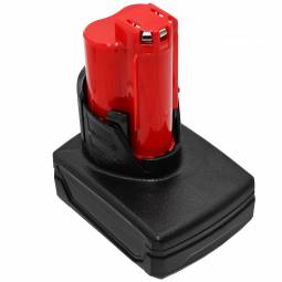 Replacement Milwaukee Power Tool Battery (12 Volt, 6000 mAh, Li-Ion)