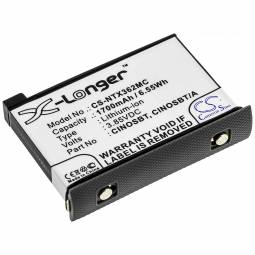 Replacement Insta360 CINOSBT Camera Battery (3.85 Volt, 1700 mAh, Li-Ion)