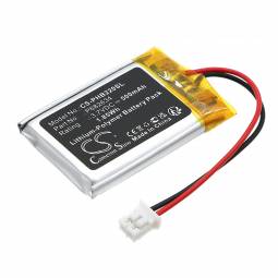 Replacement Philips BT2200B Speaker Battery (3.7 Volt, 500 mAh, Li-Poly)