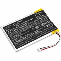 Replacement Panasonic VSB0526 Camera Battery (3.7 Volt, 1500 mAh, Li-Poly)
