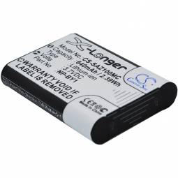 Replacement Sony NP-BY1 Camera Battery (3.7 Volt, 640 mAh, Li-Ion)