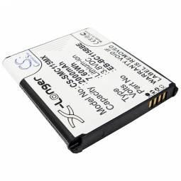Replacement Samsung EB-BC115BBC Camera Battery (3.8 Volt, 2000 mAh, Li-Ion)