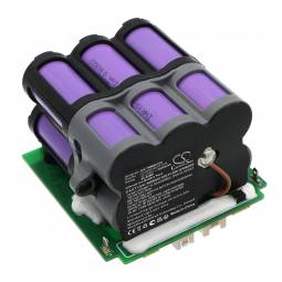 Replacement Tineco CL2020-6S1P-01B Vacuum Battery (22.2 Volt, 2500 mAh, Li-Ion)