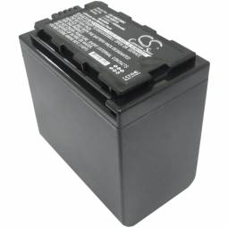 Replacement Panasonic VW-VBD78 Camera Battery (7.4 Volt, 6600 mAh, Li-Ion)