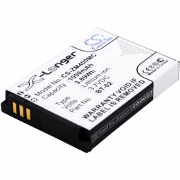 Replacement Zoom BT-02 Camera Battery (3.7 Volt, 1050 mAh, Li-Ion)
