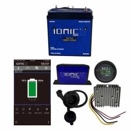 Ionic Lithium 36V 27Ah GC2 LiFePO4 Golf Cart Single Battery Bundle