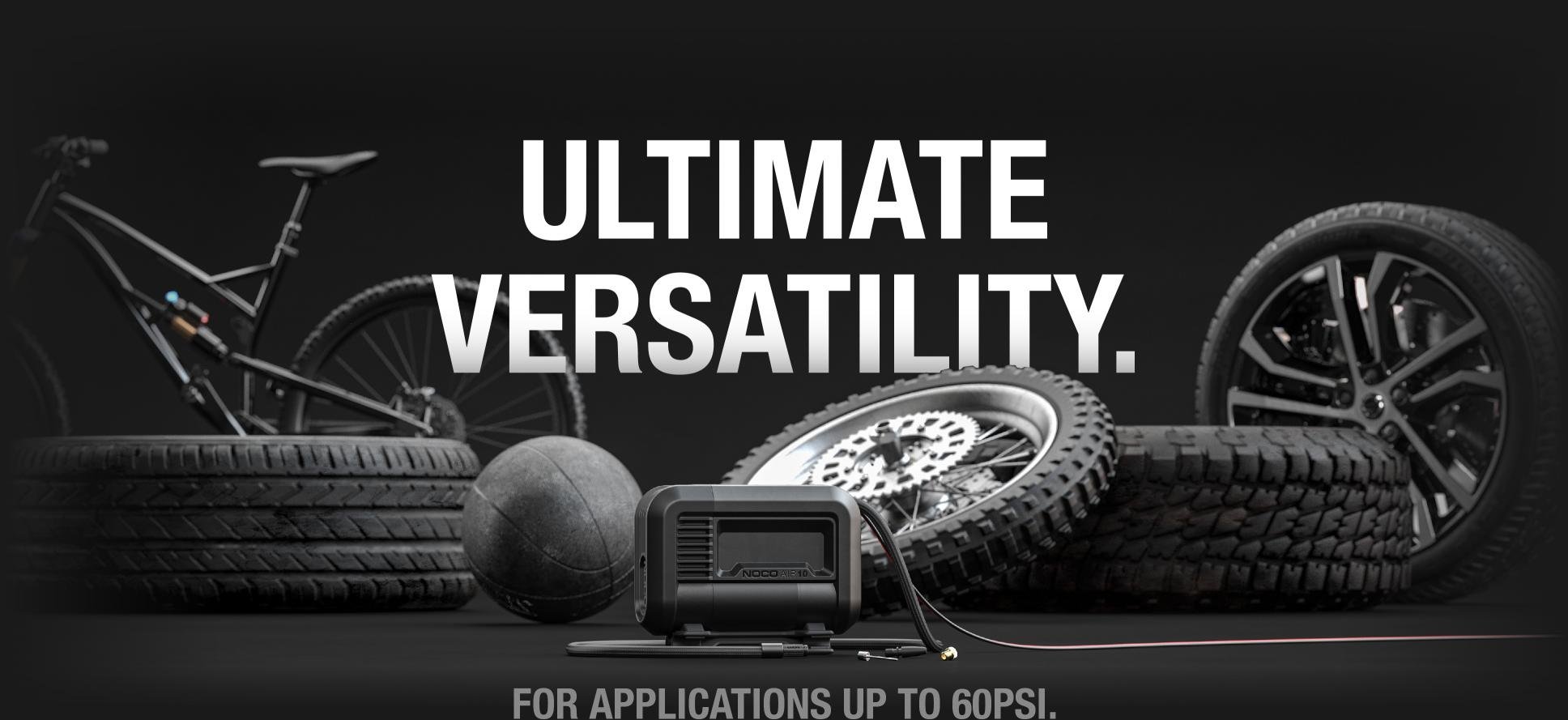 Ultimate versatility for applications up to 60 PSI.