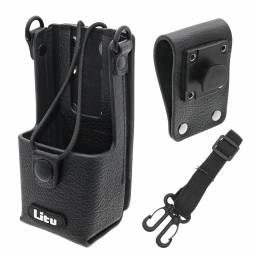Replacement Motorola DP1400 Two-Way Radio Leather Case