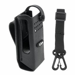 Replacement Motorola DP4401e Two-Way Radio Leather Case