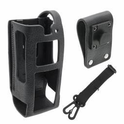 Replacement Motorola MTP810Ex Two-Way Radio Leather Case