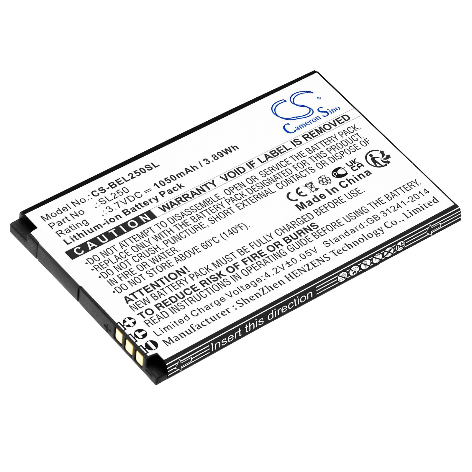 VHBW - Batteria Sostituisce Yaesu Sbr-25li, Sbr-26li, Sbr-28, Sbr-28li