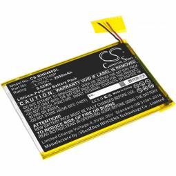 Replacement Barnes & Noble Nook 7" 2016 Tablet Battery (3.7 Volt, 2600 mAh, Li-Poly)
