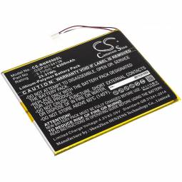 Replacement Barnes & Noble Nook 10.1 Tablet Battery (3.8 Volt, 6300 mAh, Li-Poly)
