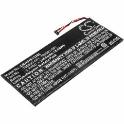Replacement HP 7 Plus G2 Tablet Battery (3.7 Volt, 2400 mAh, Li-Poly)